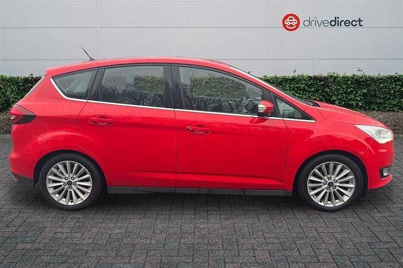 Usado Ford C-MAX Titanium 125 HP (91 kW) 2019 Vermelho Monovolume