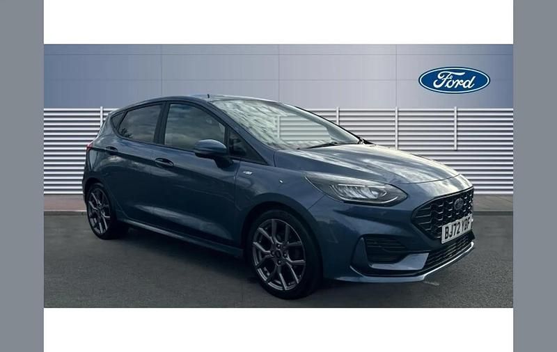 Used Ford Fiesta ST-Line 101 HP (74 kW) 2022 Blue Hatchback