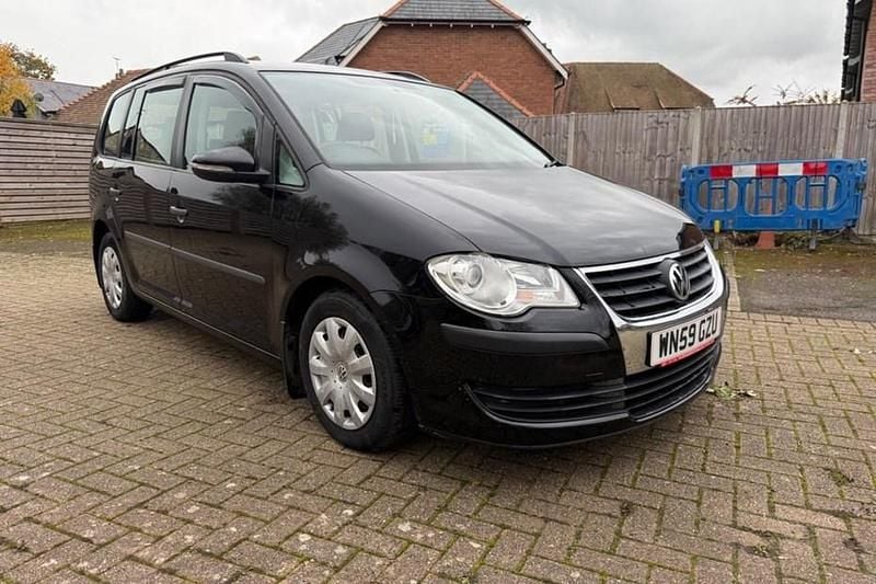Black Used 2009 VW Touran S MPV | £2,500 (Fair price) - Image 1/1
