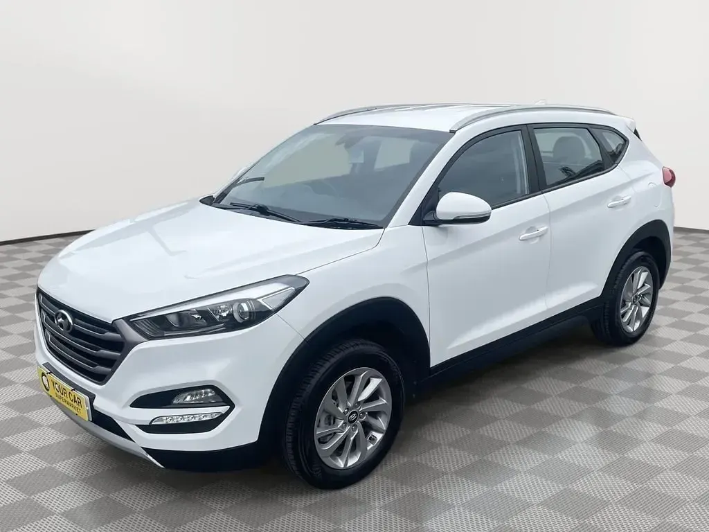 Używany Hyundai Tucson SE 177 KM (130 kW) 2018 Biały SUV