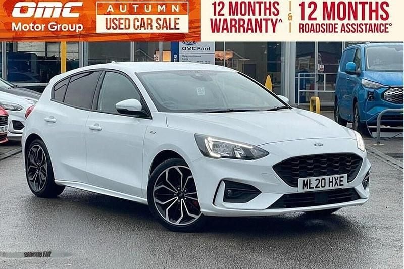 White Used 2020 Ford Focus ST-Line X Hatchback | £13,880 (Fair price) - Image 1/1