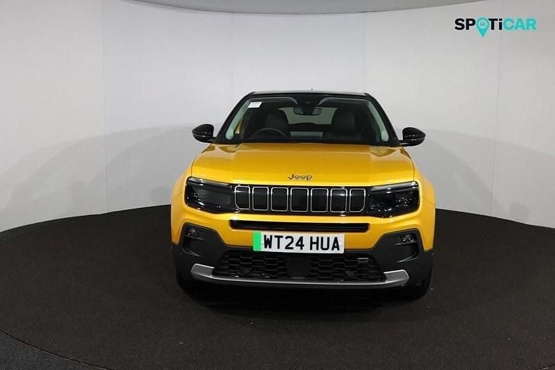 Used Jeep Avenger Summit 114 kW (156 HP) 2024 Yellow/black SUV