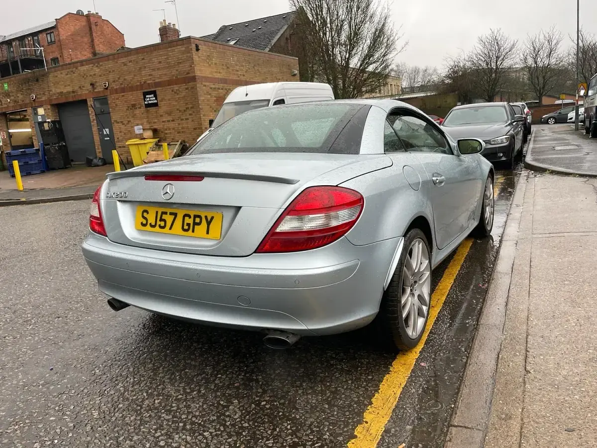 Used Mercedes SLK200 2007 Silver Cabriolet