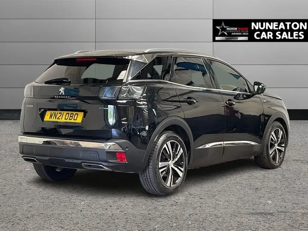Used Peugeot 3008 Premium 225 HP (165 kW) 2021 Black SUV