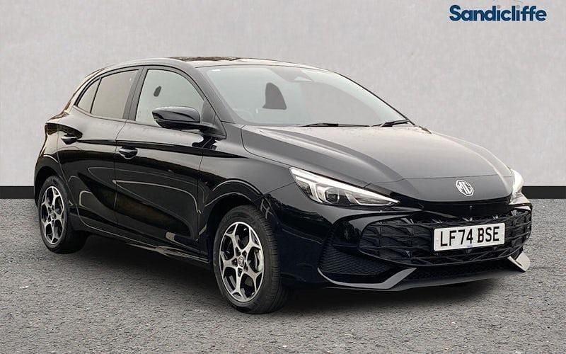 Metallic black pearl Used 2024 MG MG3 Trophy Hatchback | £15,062 (Super price) - Image 1/4
