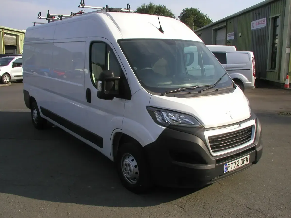 Used Peugeot Boxer Premium 140 HP (102 kW) 2023 White Van