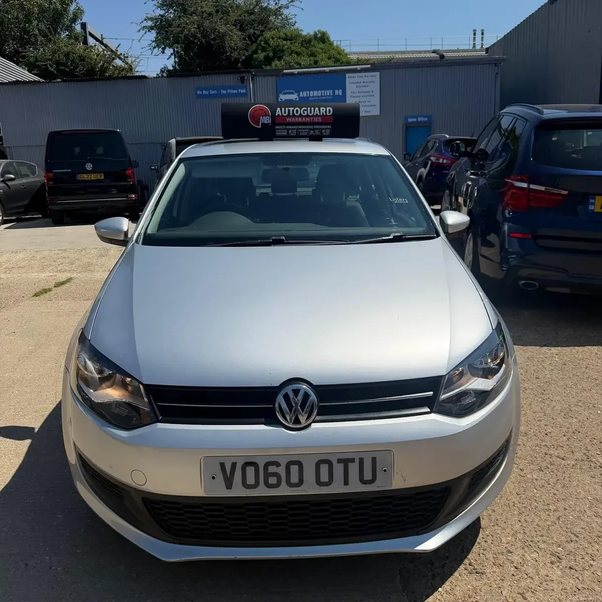 Used VW Polo SE 85 HP (62 kW) 2010 Silver Hatchback