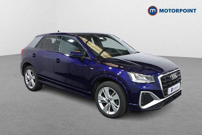 Blue Used 2023 Audi Q2 S-Line SUV | £22,899 (Fair price) - Image 1/4