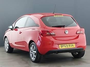 Used Vauxhall Corsa Sport 90 HP (66 kW) 2019 Red Hatchback