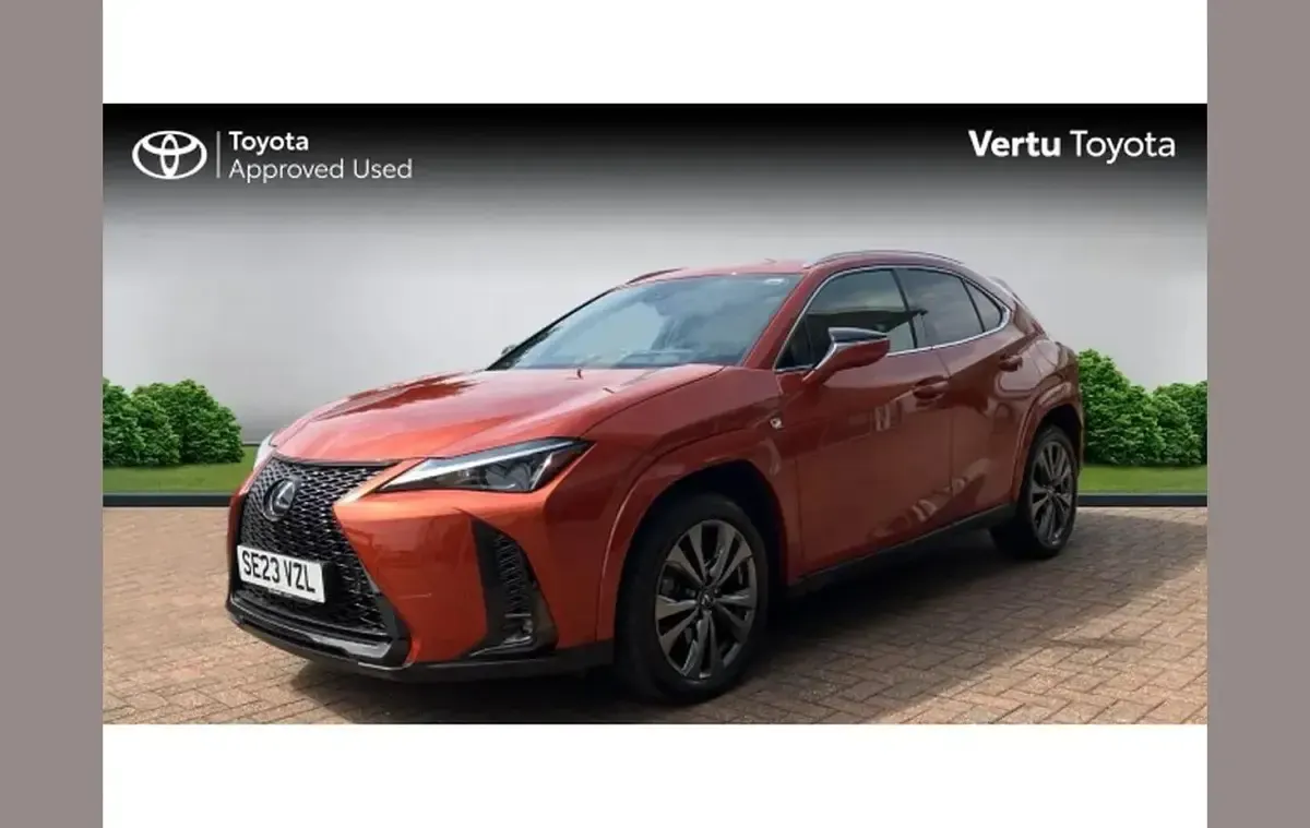 Used Lexus UX 250h Sport Line 180 HP (132 kW) 2023 Orange SUV