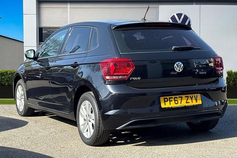Used VW Polo SE 65 HP (47 kW) 2018 Black Hatchback