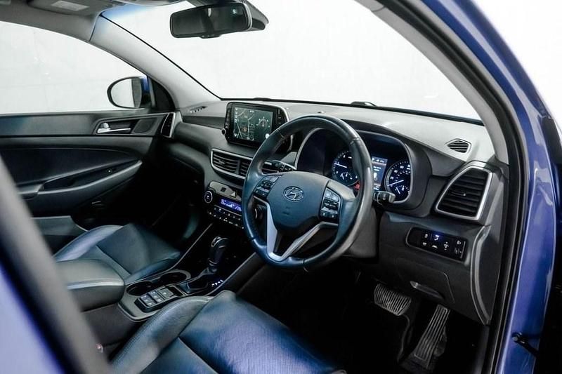 Used Hyundai Tucson Premium SE 136 HP (100 kW) 2019 Blue SUV