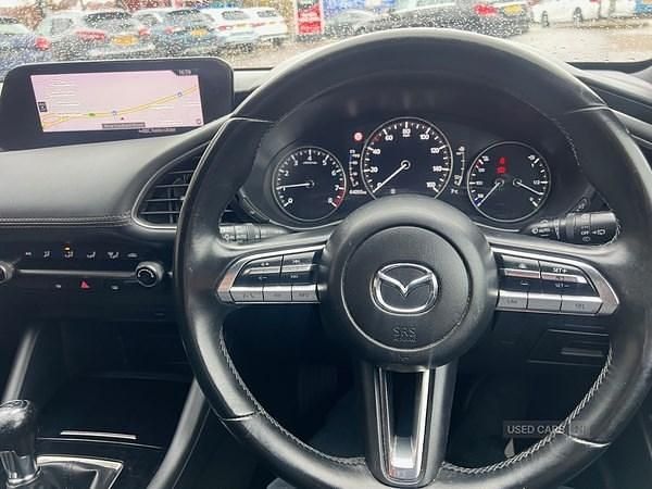 Used Mazda 3 2019 White Hatchback