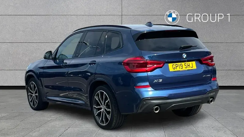 Used BMW X3 M Sport 192 HP (141 kW) 2019 Blue SUV