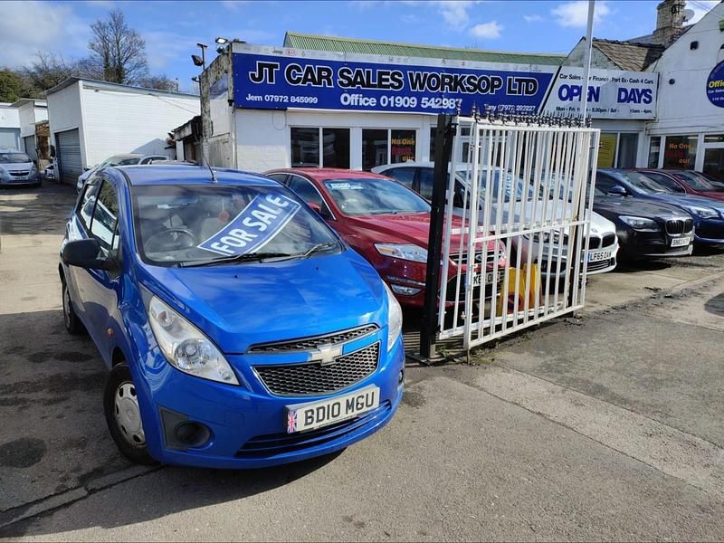 Used Chevrolet Spark 2010 Blue Hatchback