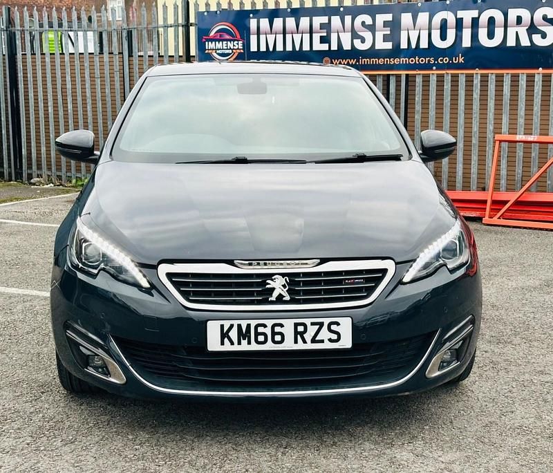 Used Peugeot 308 GT-line 130 HP (95 kW) 2017 Grey Hatchback