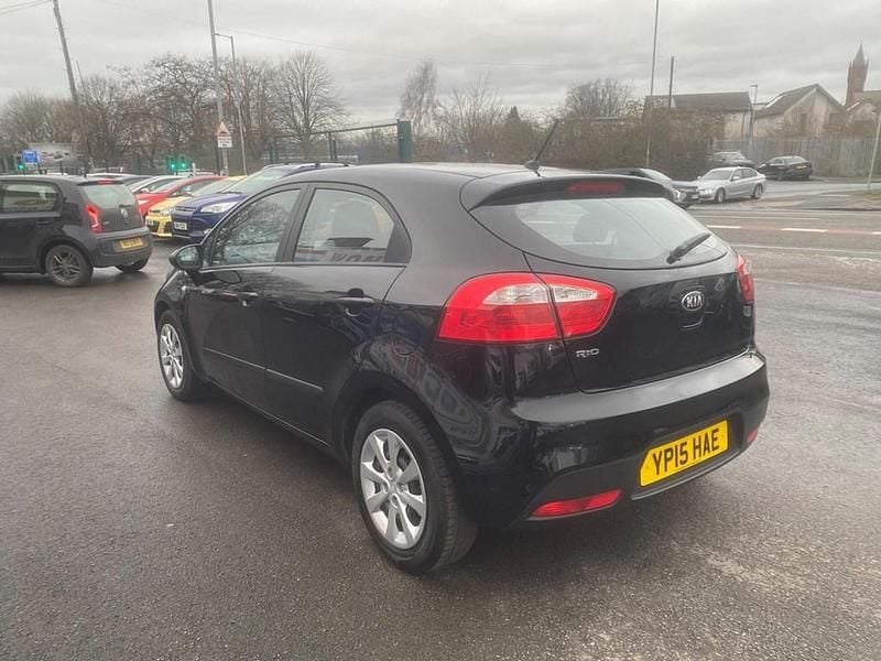 Used Kia Rio 2014 Black Hatchback