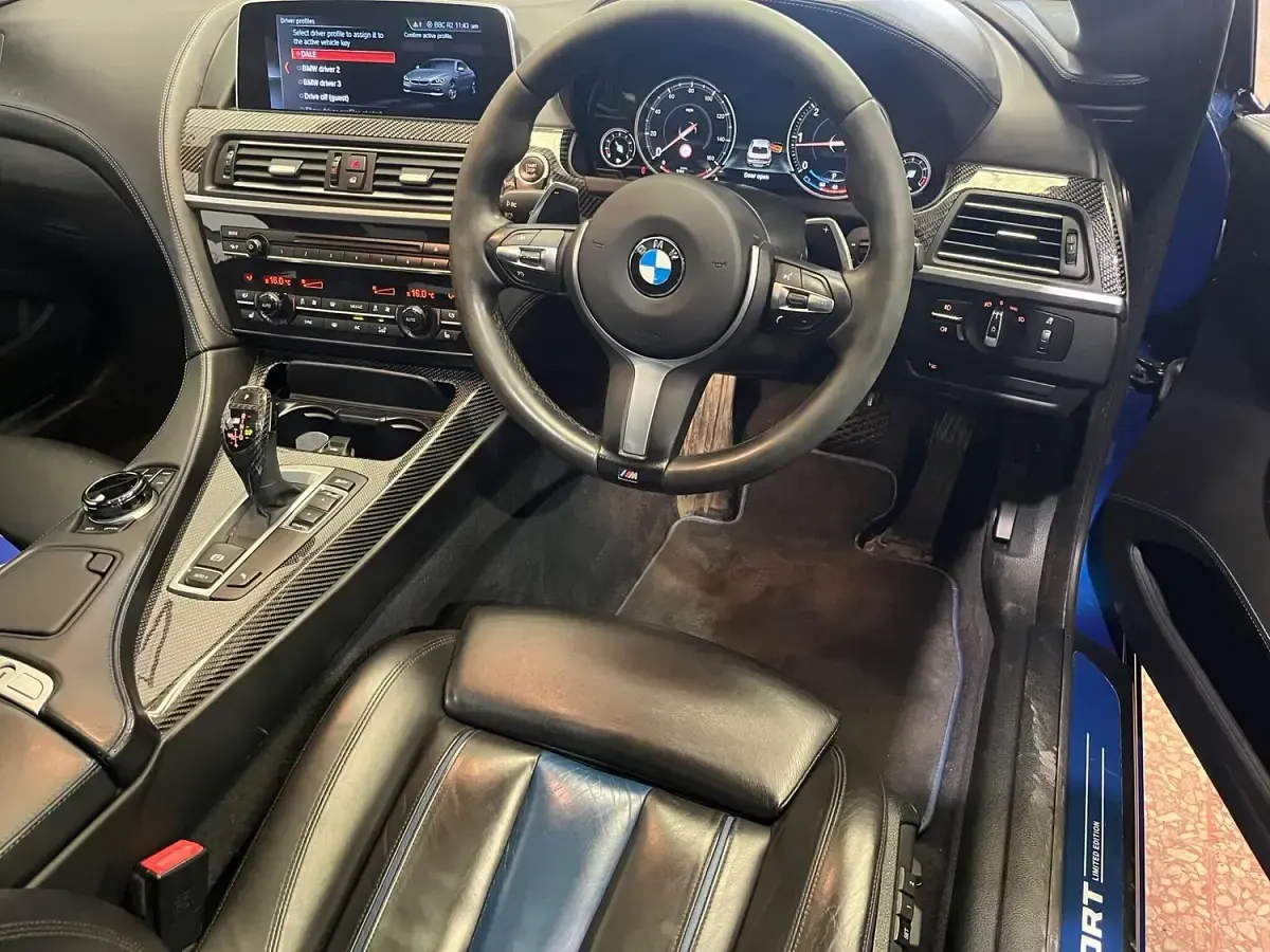 Used BMW 640 M Sport 313 HP (230 kW) 2019 Blue Coupe