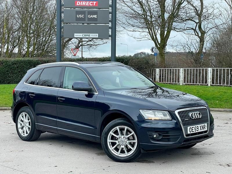 Used Audi Q5 170 HP (125 kW) 2010 Blue SUV