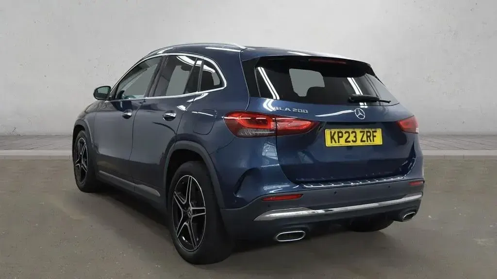 Used Mercedes GLA200 AMG Line Premium 163 HP (119 kW) 2023 Blue SUV