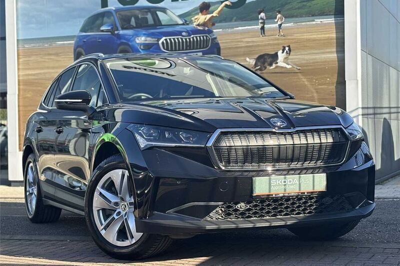 Black Used 2024 Skoda Enyaq iV SUV | £30,590 (Fair price) - Image 1/4