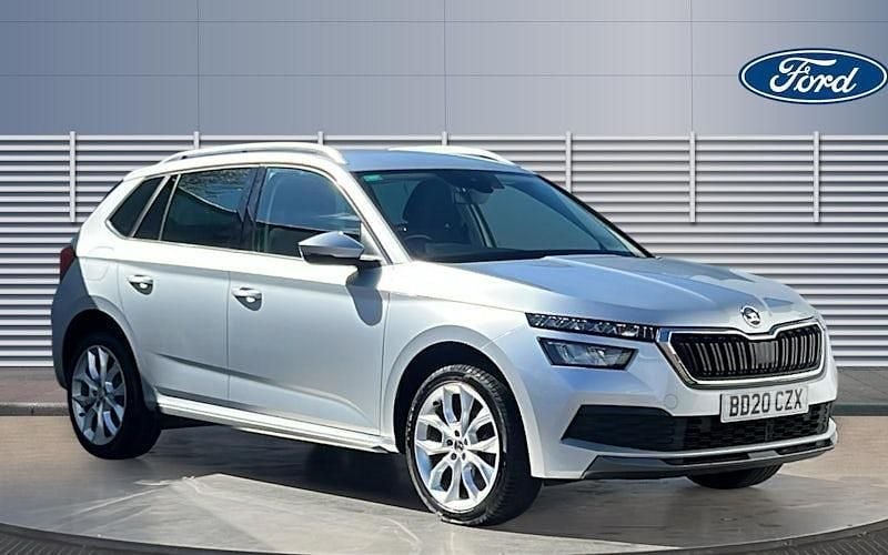 Used Skoda Kamiq SE L 116 HP (85 kW) 2020 Silver SUV
