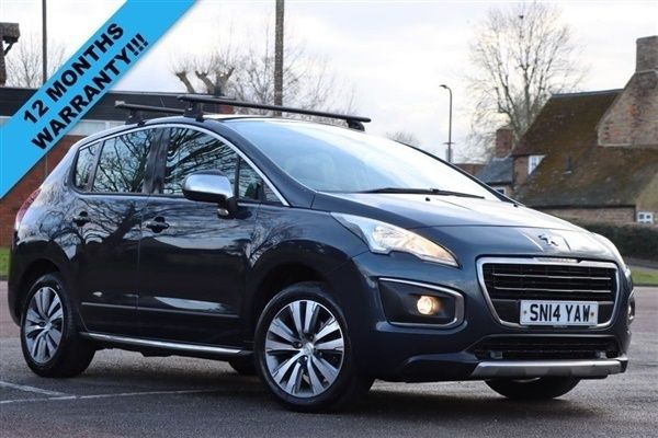 Blue Used 2014 Peugeot 3008 Active SUV | £2,990 (Good price) - Image 1/1