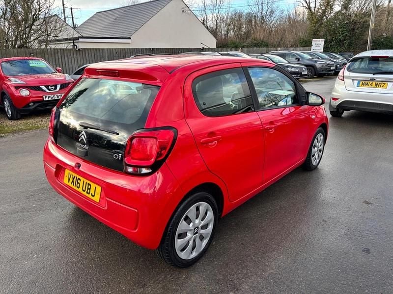 Used Citroën C1 Feel 2016 Red Hatchback