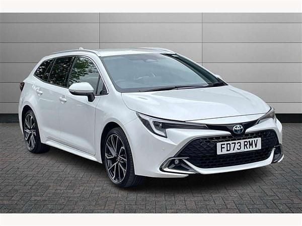 White Used 2023 Toyota Corolla Sport Estate | £25,299 (Fair price) - Image 1/3