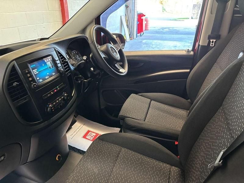 Used Mercedes Vito Premium 2023 Red Van