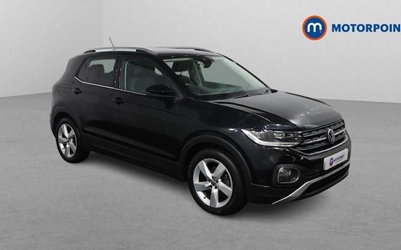 Used VW T-Cross SEL 110 HP (80 kW) 2021 Black SUV
