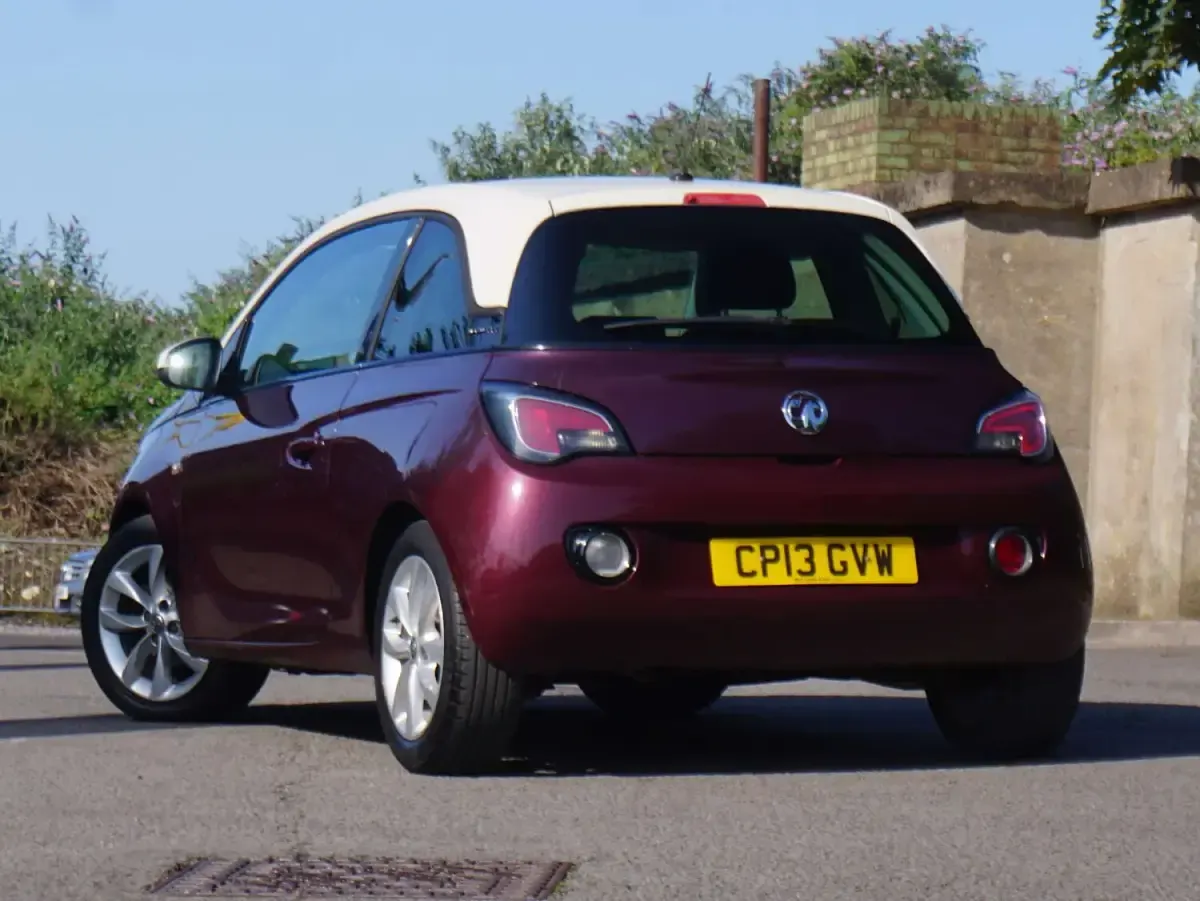 Used Vauxhall Adam Jam 87 HP (63 kW) 2013 Red Hatchback