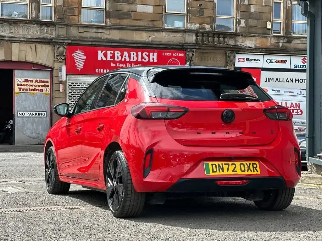 Used Vauxhall Adam Edition 100 kW (136 HP) 2022 Red Hatchback