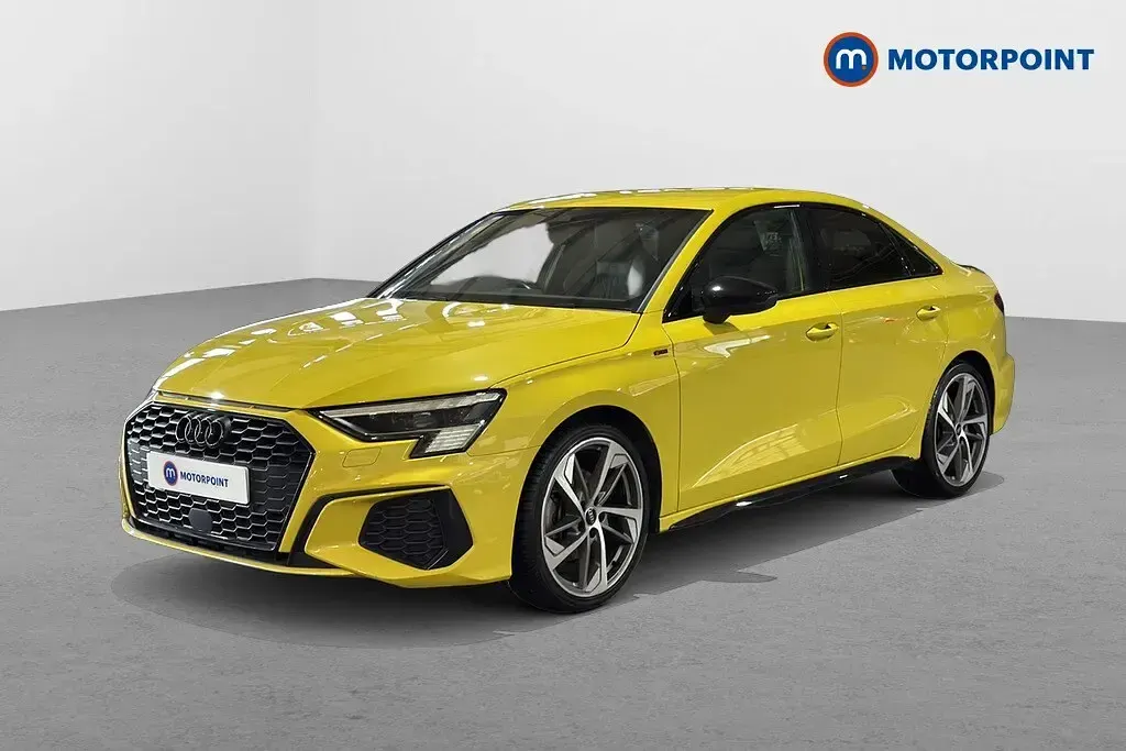 Used Audi A3 150 HP (110 kW) 2022 Yellow Sedan
