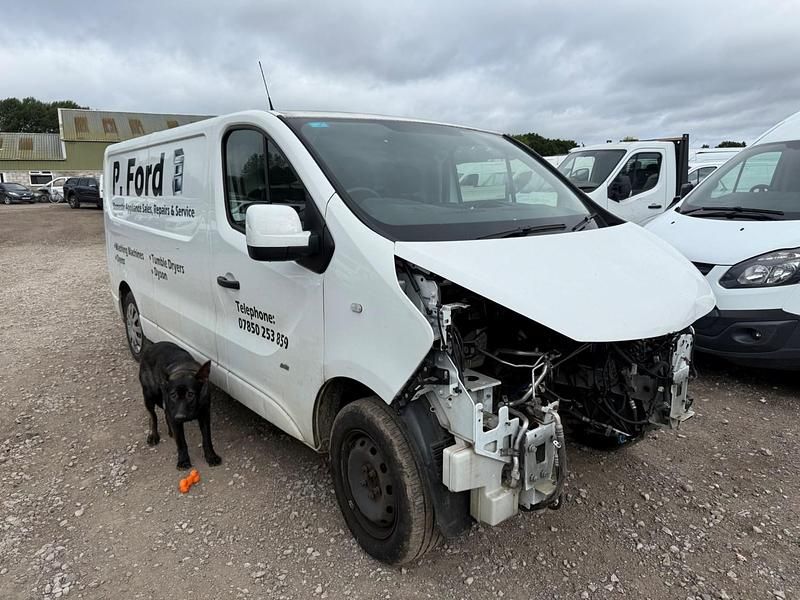 Gebraucht Vauxhall Vivaro Sport 125 PS (91 kW) 2017 Weiß Van / Kleinbus