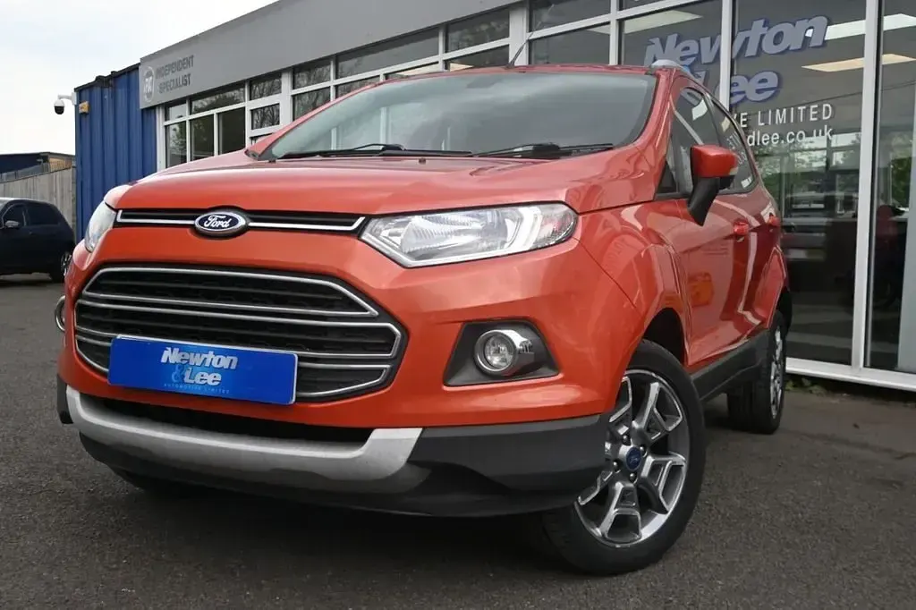 Usado Ford Ecosport Titanium 90 HP (66 kW) 2014 Vermelho SUV