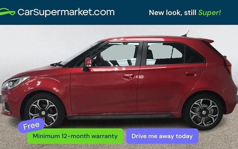 Used MG MG3 Exclusive 106 HP (77 kW) 2020 Red Hatchback