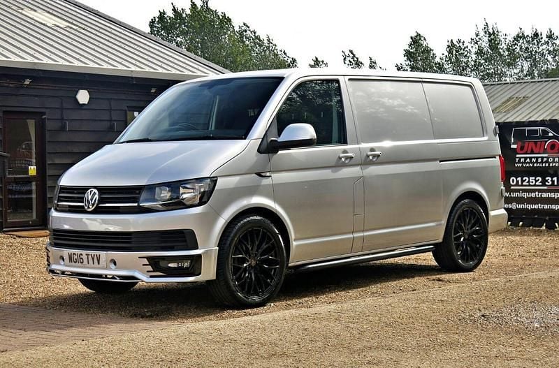Silver Used 2016 VW T6 Sportline Van | £18,995 - Image 1/2