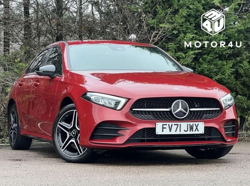 Red Used 2021 Mercedes A250 Executive Sedan | £16,490 (Good price) - Image 1/3
