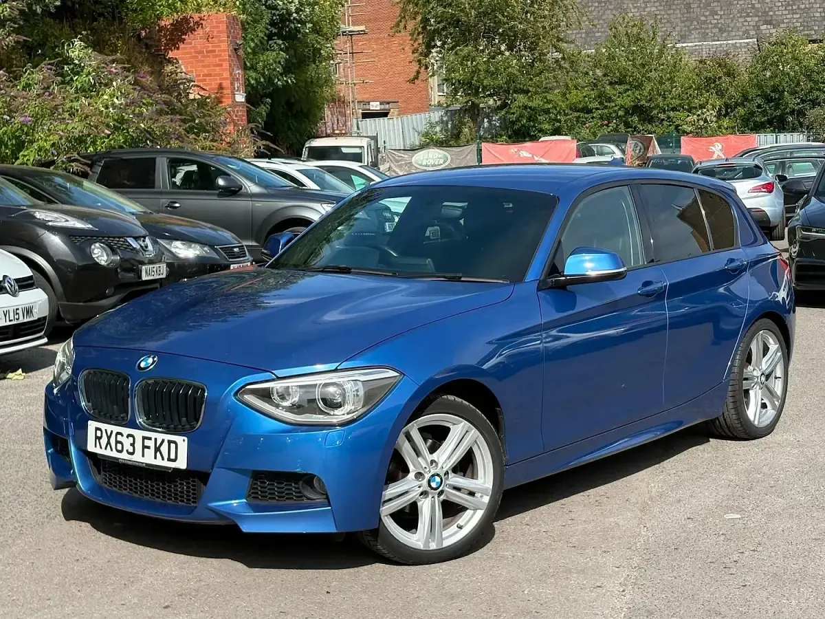 Used BMW 118 M Sport 140 HP (102 kW) 2013 Blue Hatchback