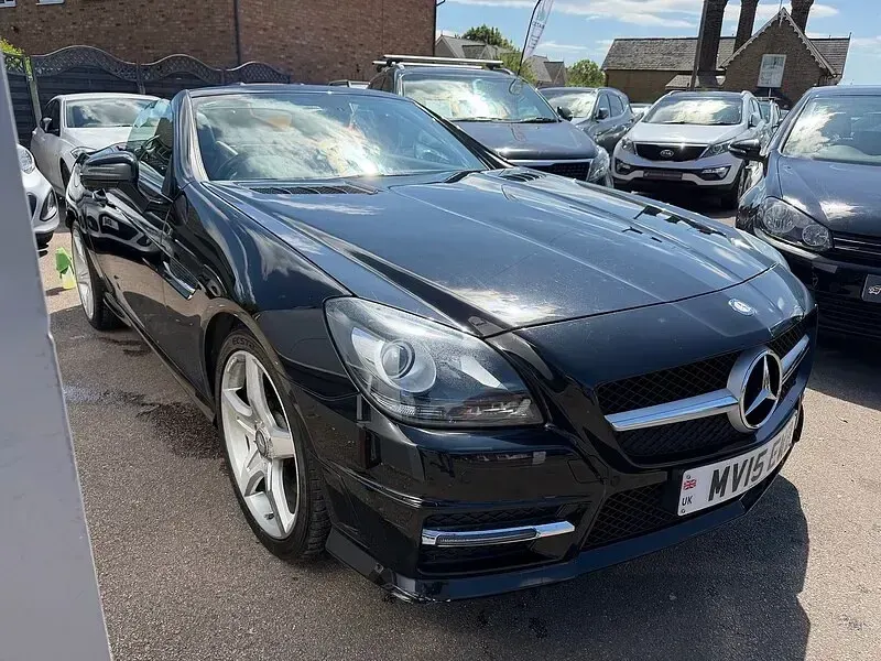 Used Mercedes SLK200 AMG 2015 Black Cabriolet