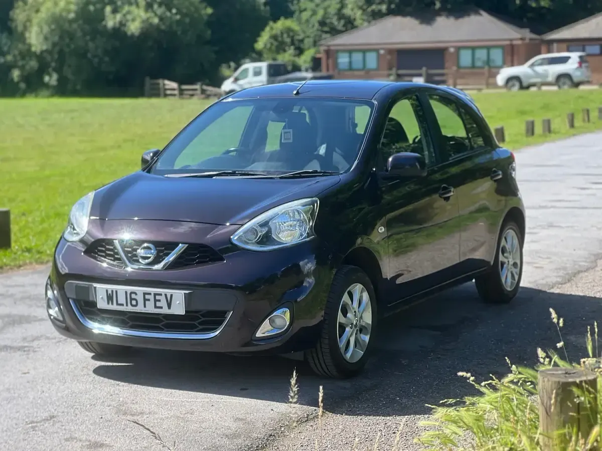 Used Nissan Micra Acenta 80 HP (58 kW) 2016 Black Hatchback