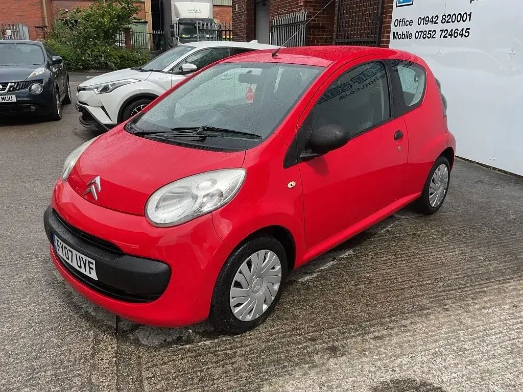 Used Citroën C1 2007 Red Hatchback