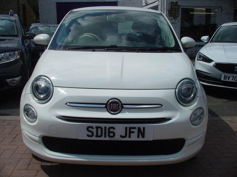 Used Fiat 500 Pop Star 69 HP (50 kW) 2016 White Hatchback