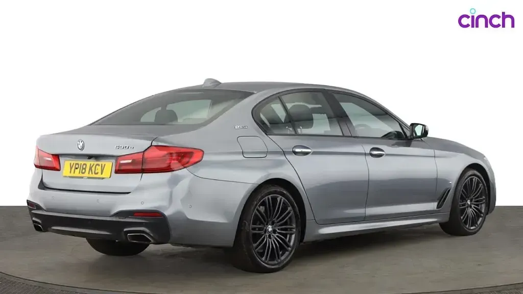 Used BMW 530e M Sport 2018 Blue Sedan