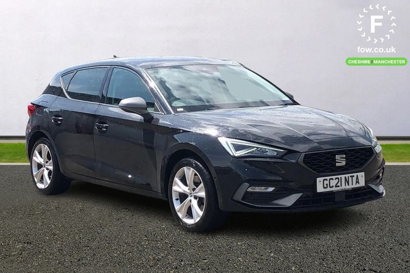 Black Used 2021 Seat Leon ST FR Estate | £13,599 (Fair price) - Image 1/3