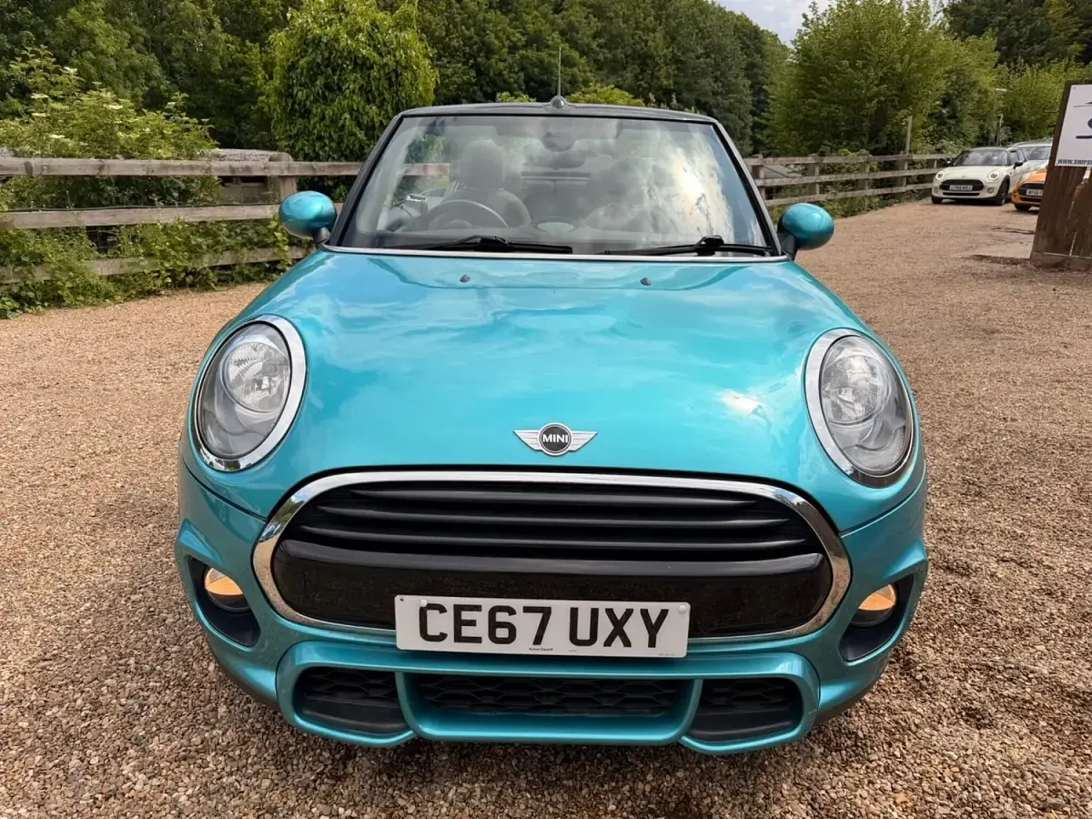 Used Mini Cooper Cabriolet 136 HP (100 kW) 2017 Turquoise Cabriolet