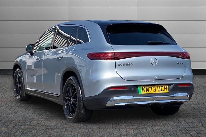 Used Mercedes EQS580 Business 400 kW (544 HP) 2024 High tech silver Estate