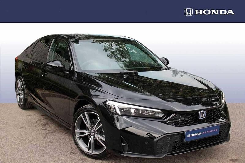 Crystal black Used 2025 Honda Civic Advance | £37,950 (Expensive) - Image 1/4