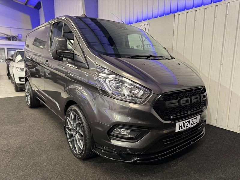 Begagnad Ford Transit Custom Limited 170 HK (125 kW) 2021 Grå Van